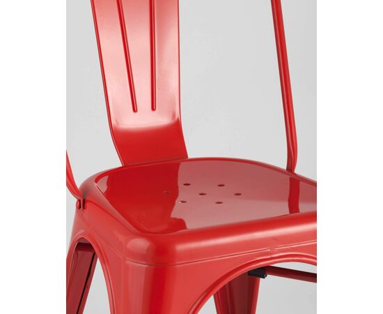Стул TOLIX красный глянцевый, изображение 10 | Интернет магазин мебели и декора LifeDekor