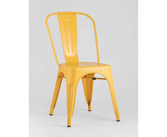 Стул TOLIX желтый глянцевый, изображение 2 | Интернет магазин мебели и декора LifeDekor