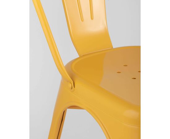 Стул TOLIX желтый глянцевый, изображение 14 | Интернет магазин мебели и декора LifeDekor