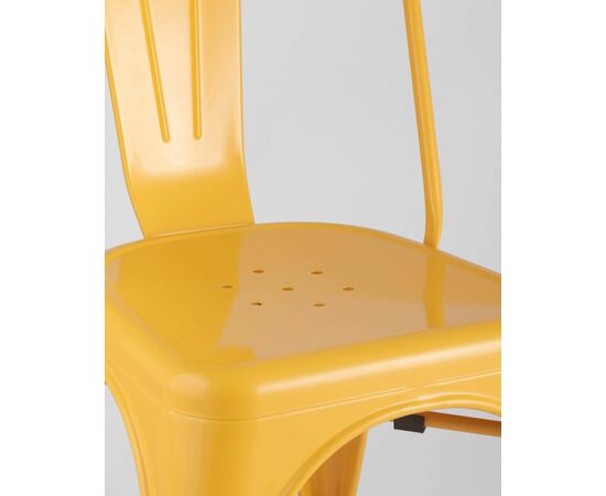 Стул TOLIX желтый глянцевый, изображение 15 | Интернет магазин мебели и декора LifeDekor