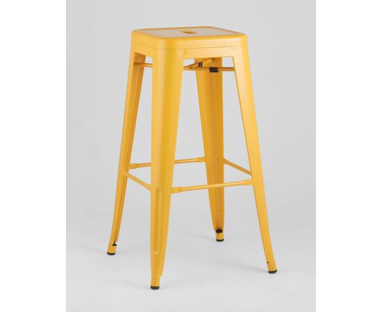 Стул барный TOLIX желтый глянцевый, изображение 2 | Интернет магазин мебели и декора LifeDekor