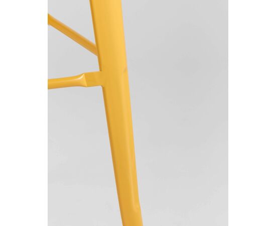 Стул барный TOLIX желтый глянцевый, изображение 9 | Интернет магазин мебели и декора LifeDekor