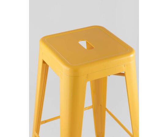 Стул барный TOLIX желтый глянцевый, изображение 7 | Интернет магазин мебели и декора LifeDekor