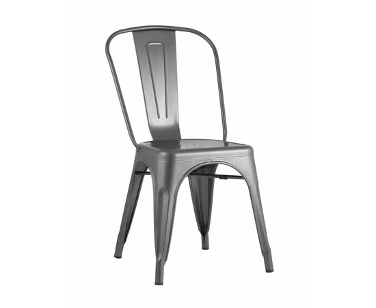 Стул TOLIX серебристый матовый | Интернет магазин мебели и декора LifeDekor