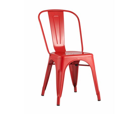 Стул TOLIX красный глянцевый | Интернет магазин мебели и декора LifeDekor
