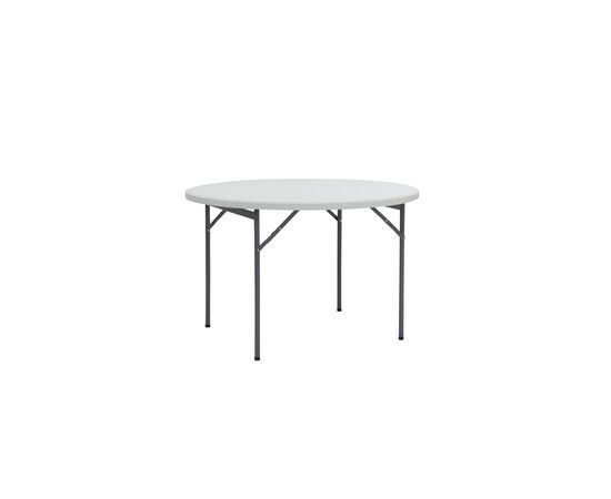 Стол круглый складной пластиковый Кейт 116 | Интернет магазин мебели и декора LifeDekor