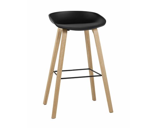 Стул барный LIBRA ЧЕРНЫЙ | Интернет магазин мебели и декора LifeDekor