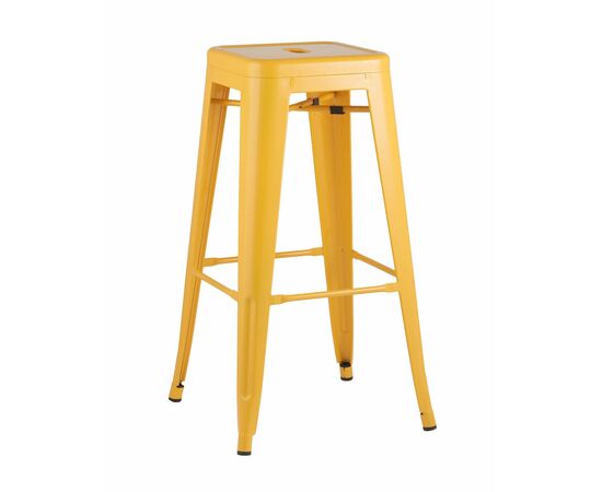 Стул барный TOLIX желтый глянцевый | Интернет магазин мебели и декора LifeDekor
