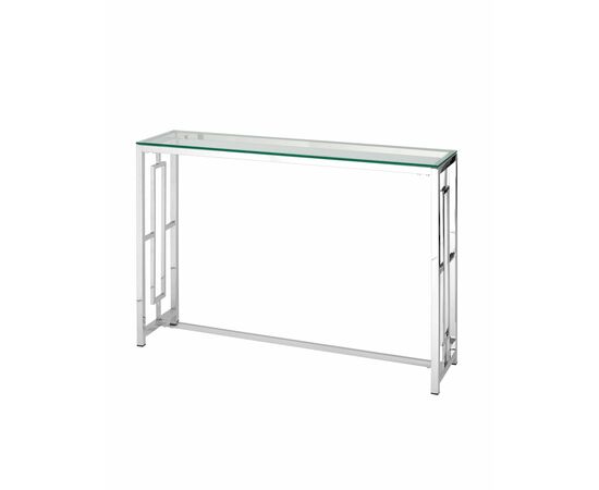 Консоль БРУКЛИН 115*30 серебро | Интернет магазин мебели и декора LifeDekor