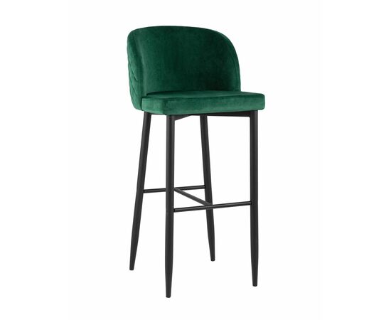 Стул барный Оскар велюр изумрудный | Интернет магазин мебели и декора LifeDekor