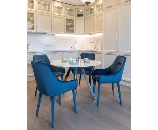 Стол обеденный Хьюстон D100 белый стеклянный, изображение 37 | Интернет магазин мебели и декора LifeDekor