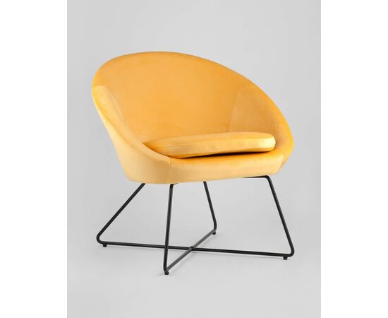 Кресло Колумбия оранжевое, изображение 2 | Интернет магазин мебели и декора LifeDekor