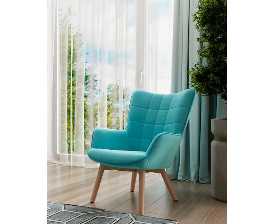 Кресло Манго мятный, изображение 6 | Интернет магазин мебели и декора LifeDekor