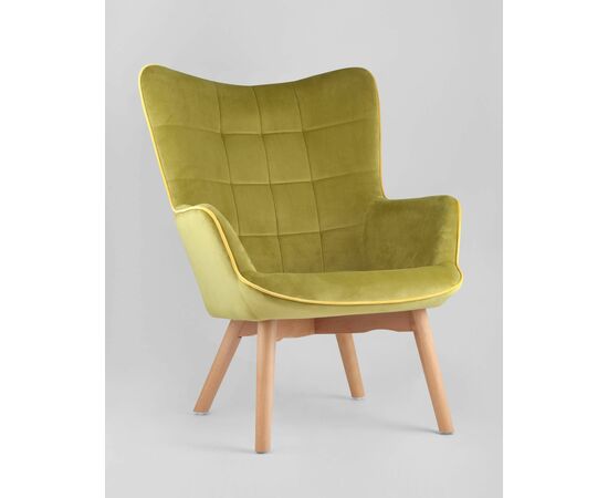 Кресло Манго оливковый, изображение 2 | Интернет магазин мебели и декора LifeDekor
