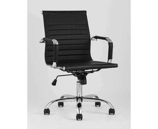 Кресло офисное TopChairs City S черное, изображение 2 | Интернет магазин мебели и декора LifeDekor