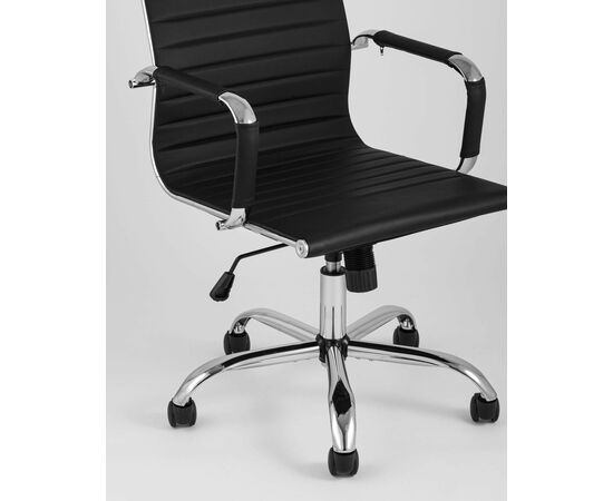 Кресло офисное TopChairs City S черное, изображение 10 | Интернет магазин мебели и декора LifeDekor