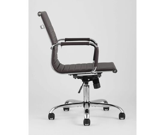 Кресло офисное TopChairs City S коричневое, изображение 6 | Интернет магазин мебели и декора LifeDekor