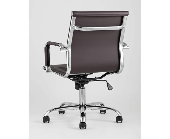 Кресло офисное TopChairs City S коричневое, изображение 8 | Интернет магазин мебели и декора LifeDekor