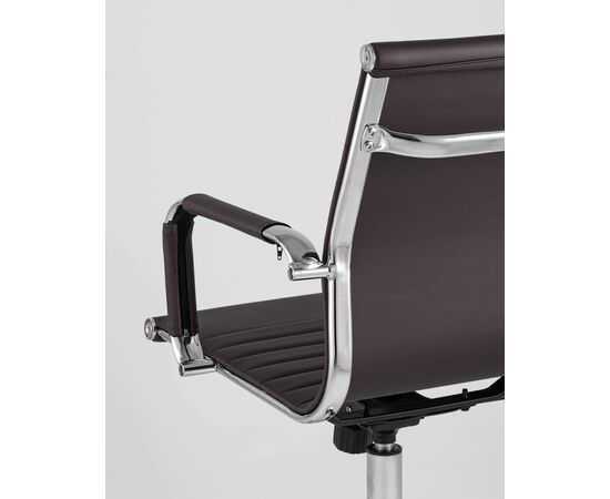 Кресло офисное TopChairs City S коричневое, изображение 9 | Интернет магазин мебели и декора LifeDekor