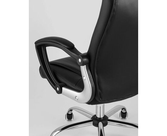 Кресло руководителя TopChairs Tower черное, изображение 9 | Интернет магазин мебели и декора LifeDekor
