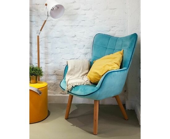 Кресло Манго мятный, изображение 5 | Интернет магазин мебели и декора LifeDekor