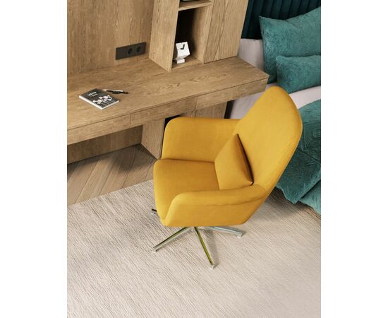 Кресло Рон охра, изображение 4 | Интернет магазин мебели и декора LifeDekor