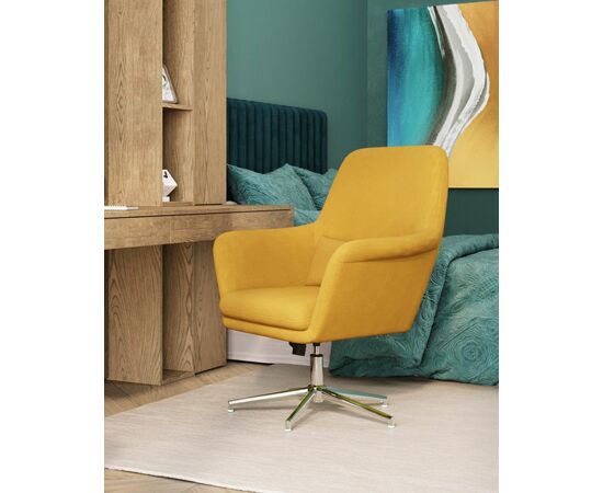 Кресло Рон охра, изображение 3 | Интернет магазин мебели и декора LifeDekor