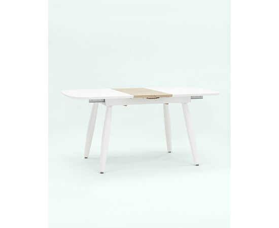 Стол обеденный Чикаго раскладной 120-160*90 белый, изображение 4 | Интернет магазин мебели и декора LifeDekor