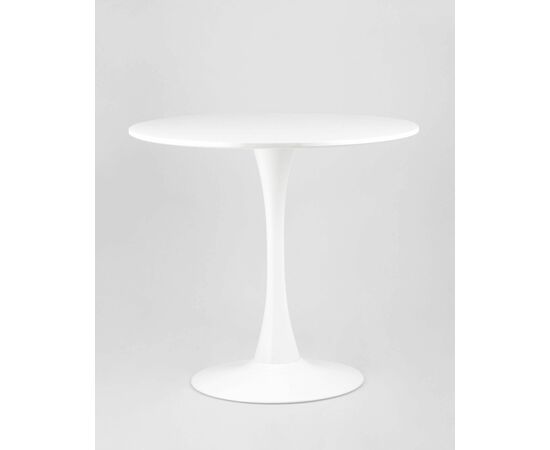 Стол Tulip D80 белый, изображение 2 | Интернет магазин мебели и декора LifeDekor