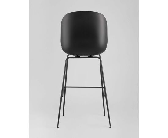 Стул барный Beetle PU со спинкой серый, изображение 5 | Интернет магазин мебели и декора LifeDekor