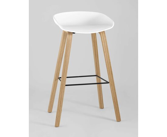 Стул барный LIBRA БЕЛЫЙ, изображение 2 | Интернет магазин мебели и декора LifeDekor