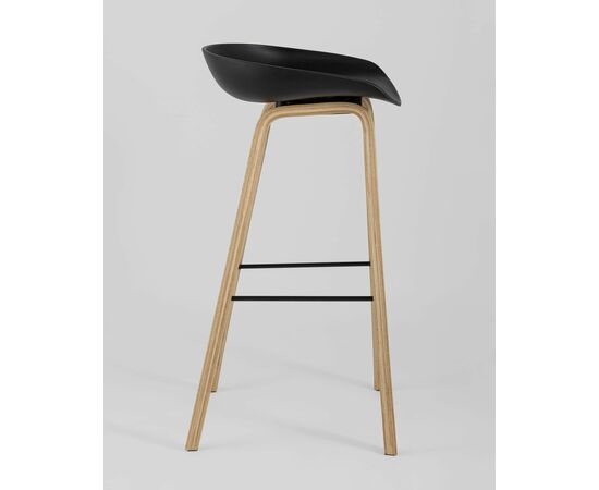 Стул барный LIBRA ЧЕРНЫЙ, изображение 4 | Интернет магазин мебели и декора LifeDekor