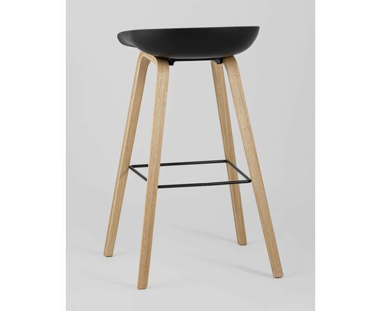 Стул барный LIBRA ЧЕРНЫЙ, изображение 6 | Интернет магазин мебели и декора LifeDekor