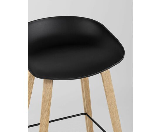 Стул барный LIBRA ЧЕРНЫЙ, изображение 8 | Интернет магазин мебели и декора LifeDekor