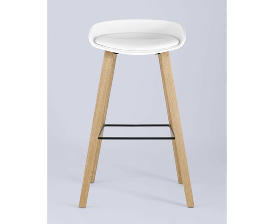 Стул барный LIBRA SOFT БЕЛЫЙ, изображение 5 | Интернет магазин мебели и декора LifeDekor