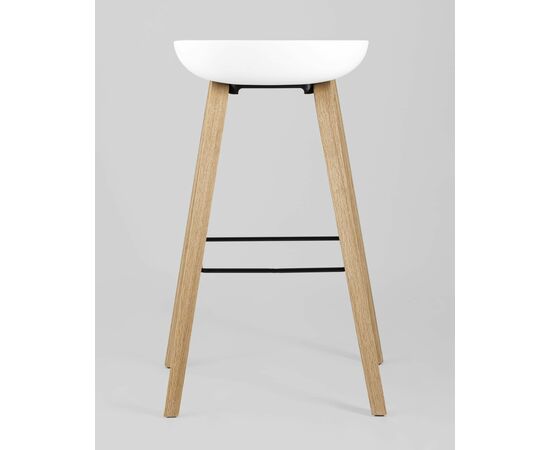 Стул барный LIBRA SOFT БЕЛЫЙ, изображение 7 | Интернет магазин мебели и декора LifeDekor