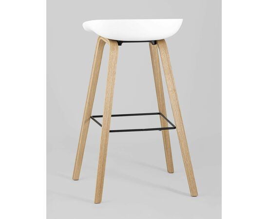 Стул барный LIBRA SOFT БЕЛЫЙ, изображение 8 | Интернет магазин мебели и декора LifeDekor