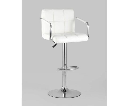 Стул барный Малави белый, изображение 2 | Интернет магазин мебели и декора LifeDekor