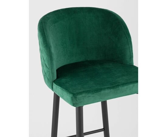 Стул барный Оскар велюр изумрудный, изображение 10 | Интернет магазин мебели и декора LifeDekor