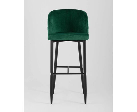Стул барный Оскар велюр изумрудный, изображение 5 | Интернет магазин мебели и декора LifeDekor