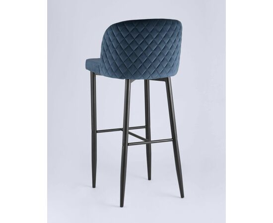 Стул барный Оскар велюр сине-зеленый, изображение 8 | Интернет магазин мебели и декора LifeDekor