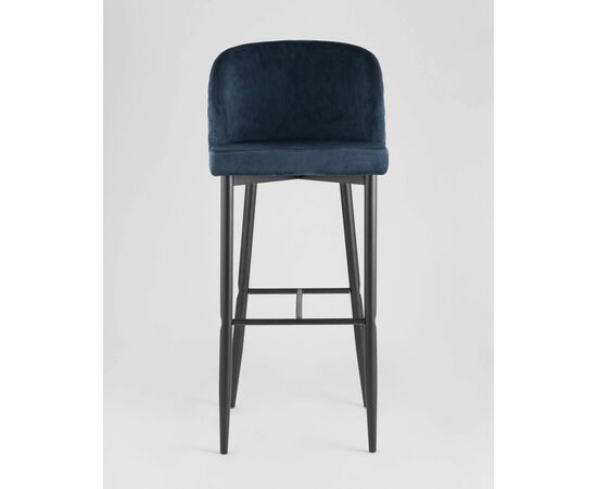 Стул барный Оскар велюр сине-зеленый, изображение 5 | Интернет магазин мебели и декора LifeDekor