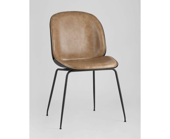 Стул Beetle PU бежевый, изображение 2 | Интернет магазин мебели и декора LifeDekor
