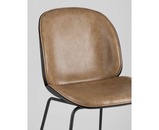 Стул Beetle PU бежевый, изображение 8 | Интернет магазин мебели и декора LifeDekor