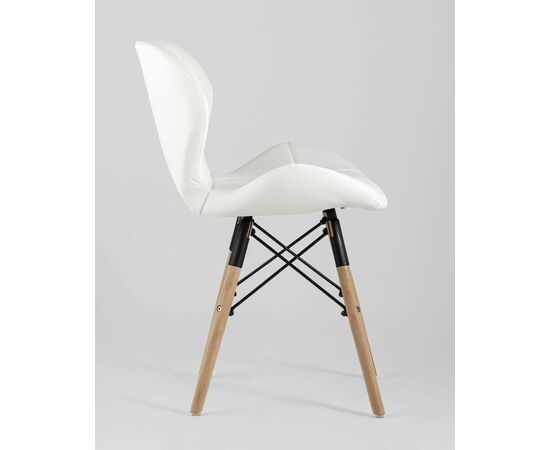 Стул Бон экокожа белый, изображение 8 | Интернет магазин мебели и декора LifeDekor