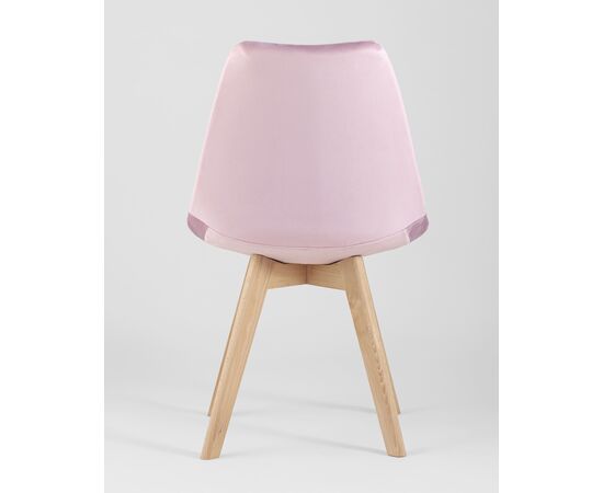 Стул FRANKFURT велюр розовый, изображение 7 | Интернет магазин мебели и декора LifeDekor