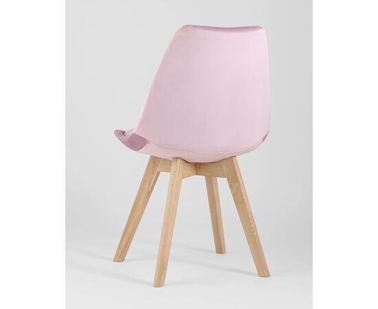 Стул FRANKFURT велюр розовый, изображение 8 | Интернет магазин мебели и декора LifeDekor