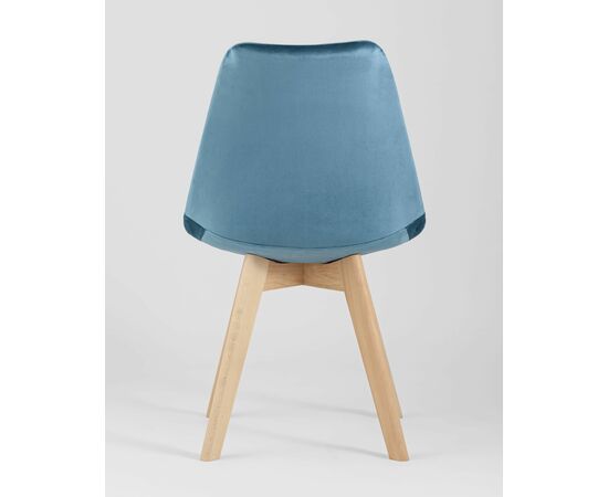 Стул FRANKFURT велюр синий, изображение 7 | Интернет магазин мебели и декора LifeDekor