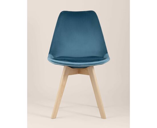 Стул FRANKFURT велюр синий, изображение 5 | Интернет магазин мебели и декора LifeDekor