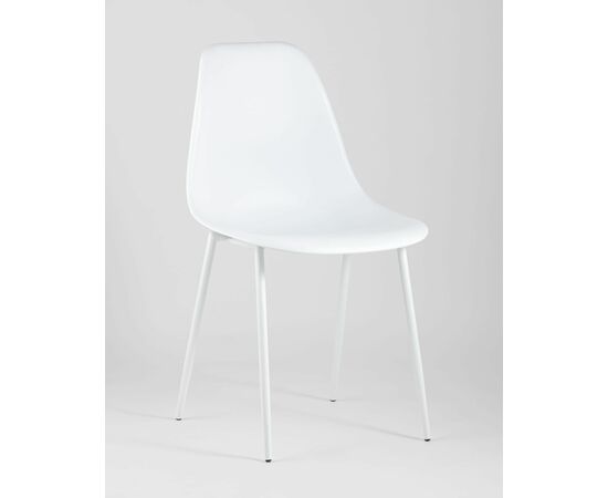 Стул KON белый, изображение 2 | Интернет магазин мебели и декора LifeDekor